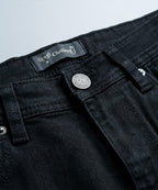 HR Clothing Women's Slim Fit Denim Jeans-LJP-0088–Black