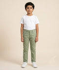 Kids Cotton Chino Pant - Bcp-0033 Green