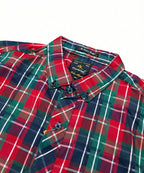 Men's Casual Shirt - Shc-1615 G-Red Chk