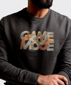 Men's Sweat Shirt - Dark Green Game Mode