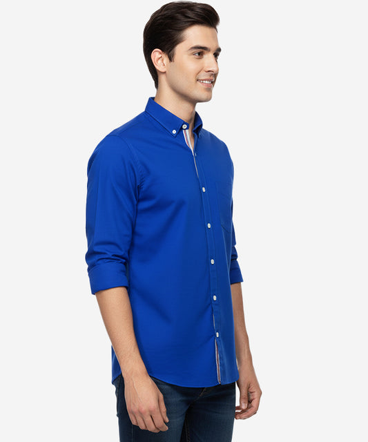 Men's Casual Shirt - Shc-1222 Blue
