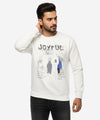 Men's Sweat Shirt - White Tsh-5980