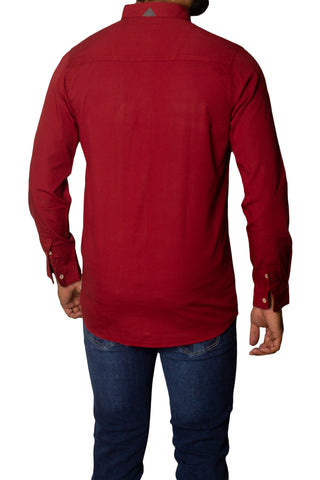 Men's Casual Shirt SHC-1695 Maroon