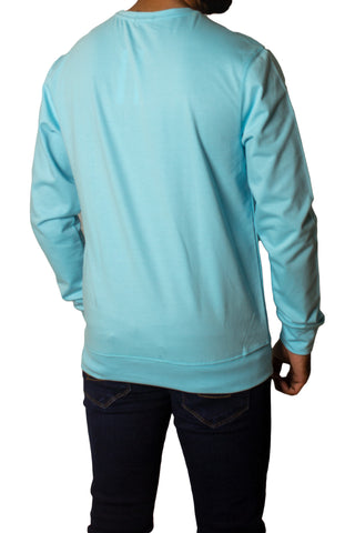 Unique Printed Full Sleeves T-Shirt Tsh-6828 Sky Blue