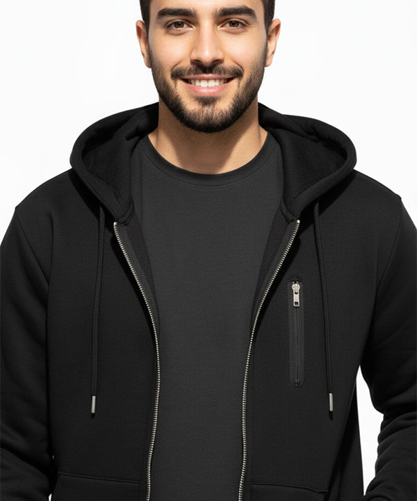 Men's Zipper - Black TSH-5972