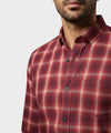 Men's Casual Shirt - Shc-1607 Orange Stripe