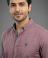 Men's Casual Shirt - Shc-1221 Purple