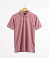 A|X Logo Self-Textured Polo T-Shirt TSH-7163 T-Pink