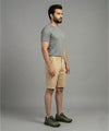 Men’s Summer Cotton Beige Shorts- BR-0112