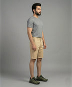 Men’s Summer Cotton Beige Shorts- BR-0112