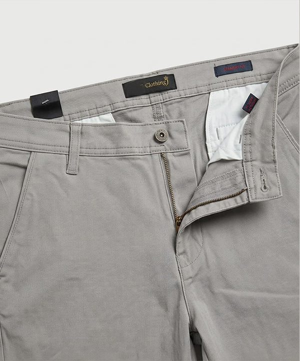 Men's Straight Fit Chino - Grey - CP-0558
