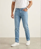 Men's Denim Straight Fit Jeans - Sky-Blue - JP-2261