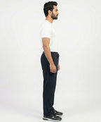 Men’s Terry Smart Baggy Trousers– LWR-0705 Navy