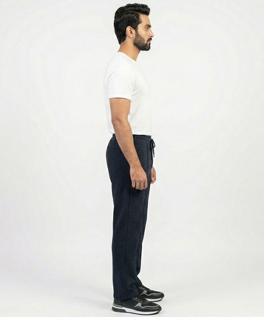 Men’s Terry Baggy Trousers– LWR-0705 Navy