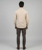 Men's Casual Shirt - Shc-1406 Beige