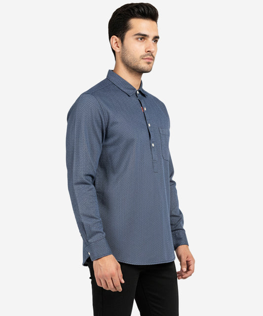 Men's Casual Textured Shirt - Shc-1406