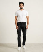 Men's Denim Slim Fit Jeans- Black JP-1880
