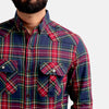 HR Clothing Men's Casual Checkered Shirt - Multi