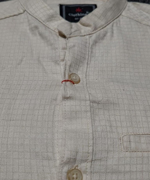 Men's Casual Shirt - Shc-1385 Texture Beige