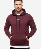 HR Clothing Men's Hoodie - Maroon TSH-6975