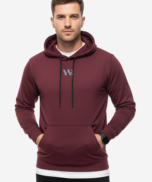 HR Clothing Men's Hoodie - Maroon