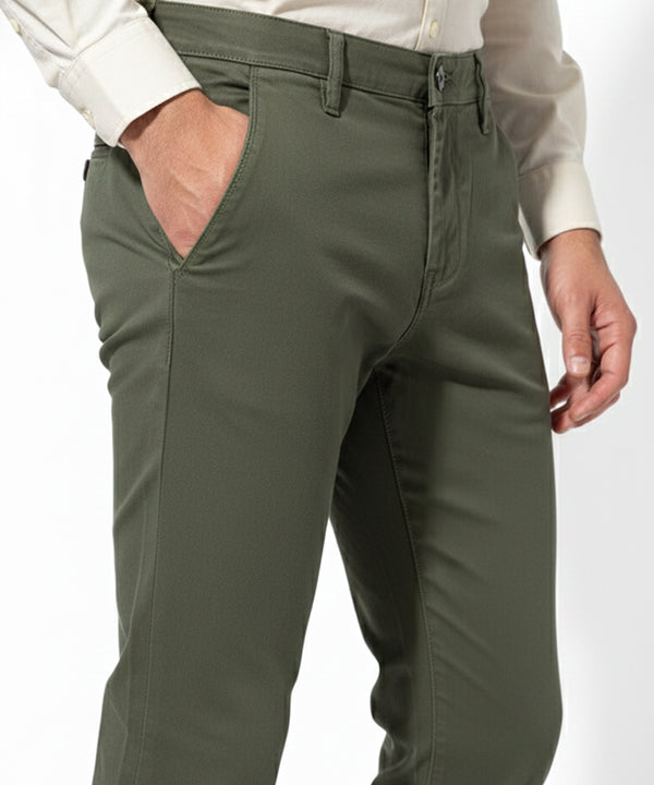 Men's Chino - Green Cp-0526 Slim fit