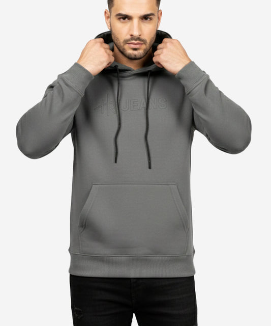 Men's Hoodie - D Grey Tsh-5990