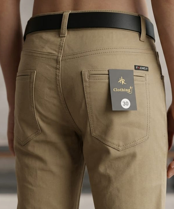 Kids Cotton Chino Pant - Bcp-0039 Brown