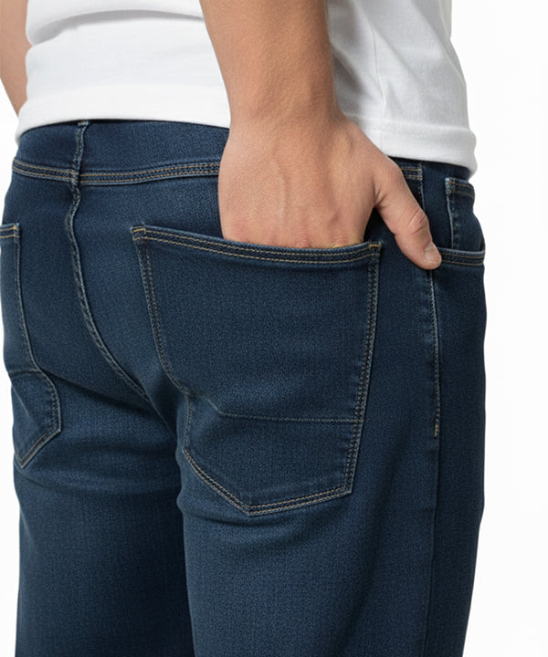 HR Clothing Men's Denim - Greenish JP-1821