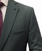 Formal Suit Gst-0124 Green 2 Button