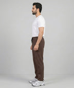 Men’s Terry Smart Baggy Trousers– LWR-0705 Coffee