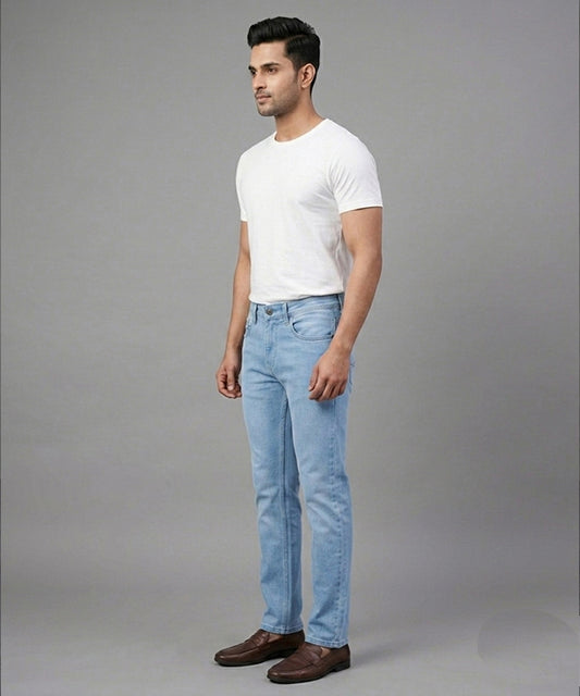 Men's Denim Tailored Fit- JP 2201 Light Blue