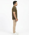 HR Clothing Men's Polo T-Shirt D-Brown TSH-5546