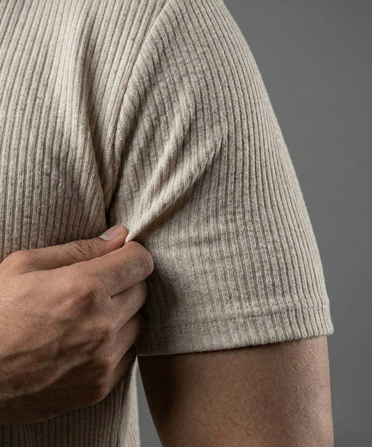 Men's T-Shirt Collar Fawn Tsh-7020