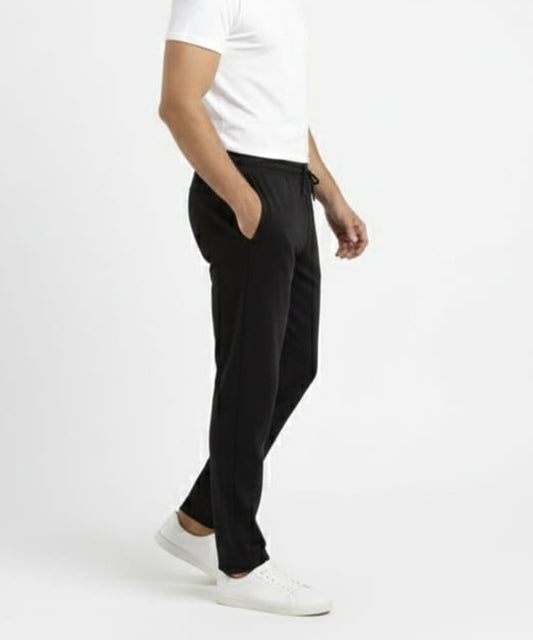 HR Clothing Men's Trousers - Black