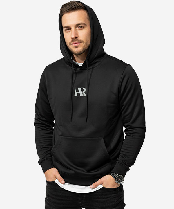 HR Clothing Men's Hoodie - Black TSH-6975