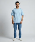 HR Clothing Men's Sky Drop Shoulder T-Shirt - TSH-7208