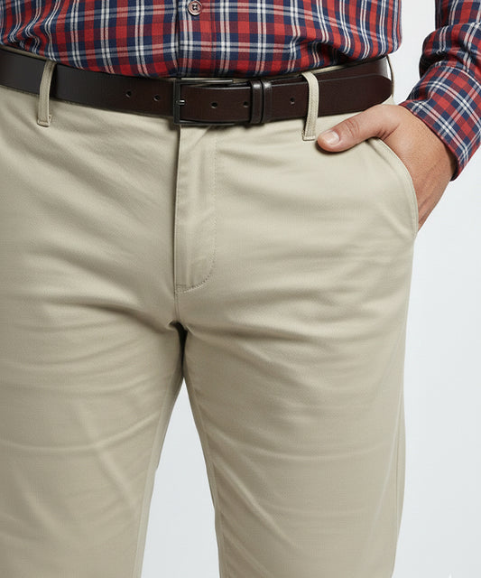Men's Over Size Chino - Beige CP-0546