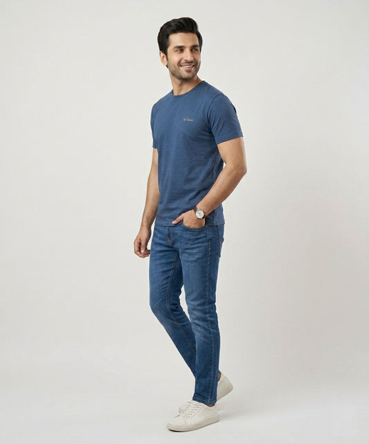 Men's Denim Tailored Fit- Navy JP-1820
