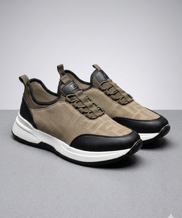 Slip-On Casual Sneakers Fw-0165 Khaki