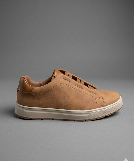 Slip-On Casual Sneakers Fw-0167 Brown