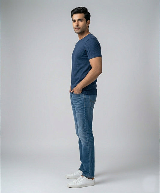 Men's Denim Smart Baggy- JP-2205 Blue