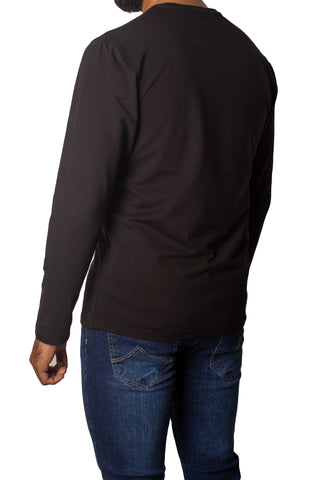 Plain Full Sleeves T-Shirt Tsh-6844 Black