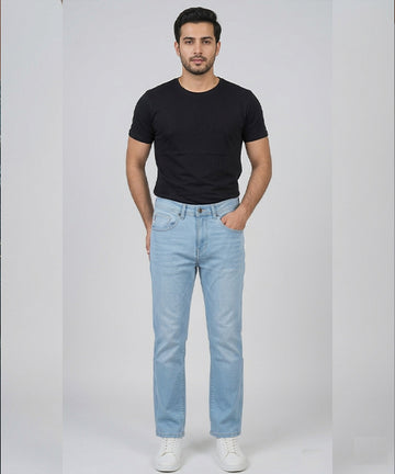 Men's Denim Tailored Fit- JP-2227 Ice Blue