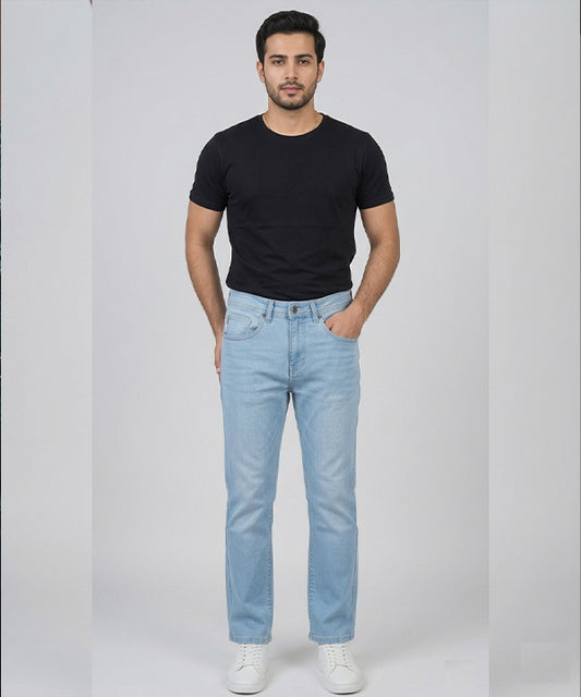 Men's Denim Tailored Fit- JP-2227 Ice Blue