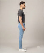 Men's Denim Slim Fit- JP-2237 Ice Blue
