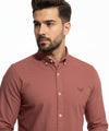 Men's Casual Shirt - Shc-1403 Rust