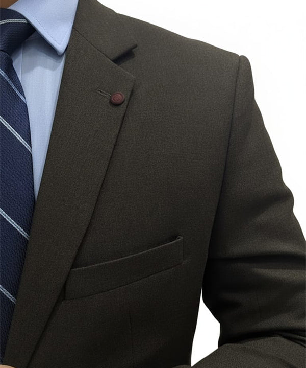 Formal Suit Gst-0125 D-Grey 2 Button