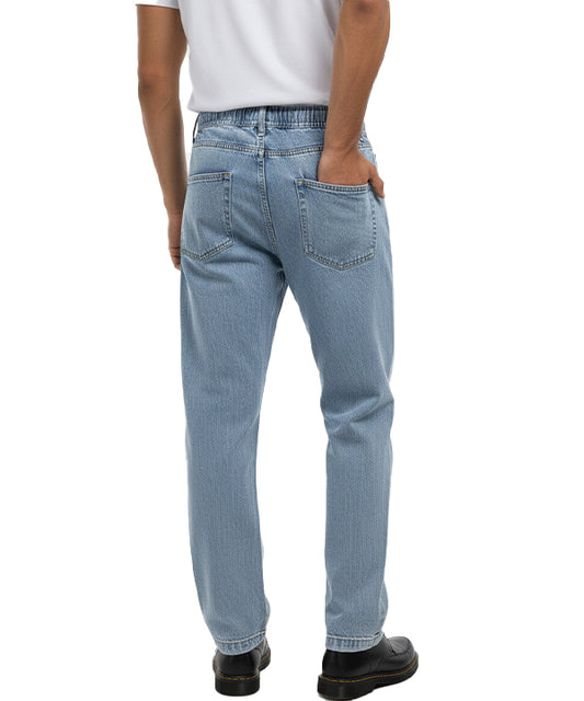 Men's Jogger-Style Denim - Wash Blue JP-2082