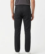 Elastic Waist Straight Fit Denim Jp-2229 Black